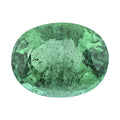 Certified & Appraised AAAA Gemfield Emerald (Ovl) 1.00 ctw - Sticky add to cart bar