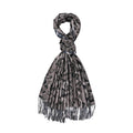Tamsy Camel Digital Gilded Leopard Print Scarf - Sticky add to cart bar