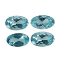 Blue Apatite Set of 2 (Ovl 5x3 mm) 0.88 ctw Loose Gemstone - Sticky add to cart bar