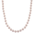 Sleeping Beauty Color Shell Pearl Necklace (20 Inches) in Stainless Steel - Sticky add to cart bar
