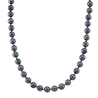 Tahitian Shell Pearl Necklace (20 Inches) in ION Plated YG Stainless Steel