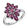 EverTrue Orissa Rhodolite Garnet Ring in Platinum Bond (Size 10.0) 3.35 ctw - Sticky add to cart bar