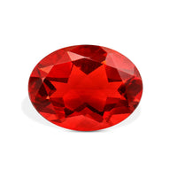 Rough Cut Fire Opal (Ovl 7x5 mm) 0.42 ctw