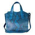 Grand Pelle Pink Genuine Python Leather Tote Bag (9.05"x9.44"x4.92") with Shoulder Strap - Sticky add to cart bar