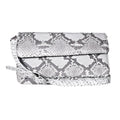 Grand Pelle Natural Genuine Python Leather Shoulder Flap Bag (9.44"x5.78"x3.15") - Sticky add to cart bar