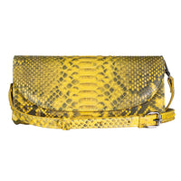 The Grand Pelle Handcrafted Natural Genuine Leather Clutch Bag (9.05"x4.13"x1.77") with Shoulder Strap