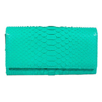 The Grand Pelle Handcrafted Natural Genuine Leather Envelope Clutch Bag (7.48"x3.93"x1.18")