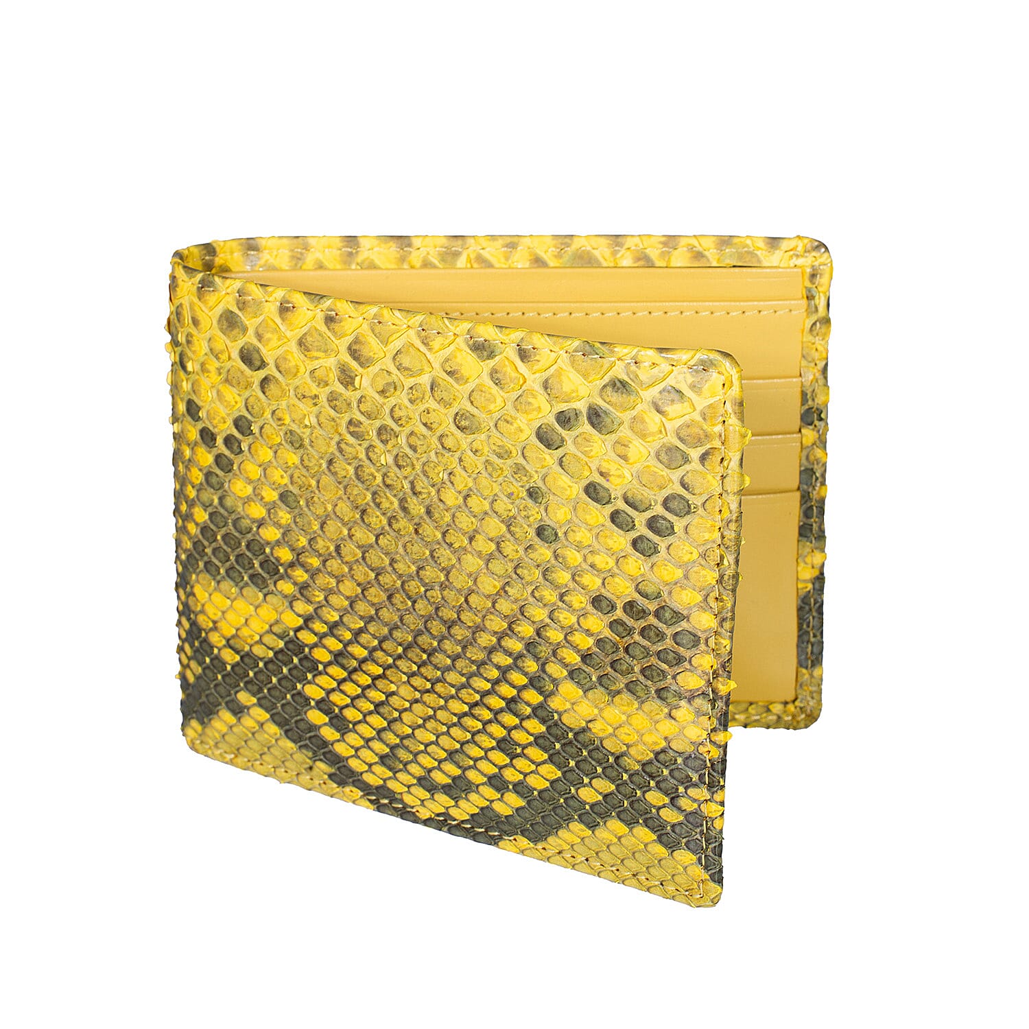 The Grand Pelle Natural Genuine Python Leather Wallet (4.72