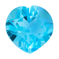 AAAA Swiss Blue Topaz (Hrt 12 mm) 6.00 ctw - Sticky add to cart bar