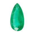 Certified & Appraised AAAA Gemfields Emerald (Pear Free Size) 1.50 ctw - Sticky add to cart bar