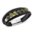 Connemara Marble 100.00 ctw Beaded Bracelet with Cord - Sticky add to cart bar