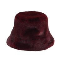 Tamsy Wine Faux Mint Hat (22.8"-23.6")