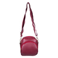 Passage Black Faux Leather Mini Crossbody Bag (5.91"x7.09"x3.15") - Sticky add to cart bar