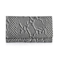 Tamsy Red Python Print Genuine Leather with RFID Wallet (7.25"x3.5") - Sticky add to cart bar