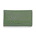 Tamsy Red Python Print Genuine Leather with RFID Wallet (7.25"x3.5") - Sticky add to cart bar