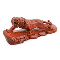 Livmore Tiger Wooden Sculpture 11.81 Inches - Sticky add to cart bar