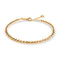 Luxoro Diamond-cut Beaded Bracelet in 10K Yellow Gold (7.25 In) 4.90 Grams - Sticky add to cart bar