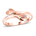 D'Joy Natural Pink Diamond (I3) Accent Ring in 18K Vermeil Rose Gold Over Sterling Silver (Size 6.0) - Sticky add to cart bar