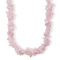 EverTrue Serpentine 380.00 ctw Chips Necklace in Platinum Bond 20 Inches