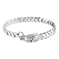 D'Joy Bali Legacy Dragon Bracelet in Sterling Silver (7.25 In) 40 Grams - Sticky add to cart bar