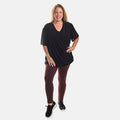 GENIE Brown Soft Fleece Lined Full Length Legging – Small (Ships in 5-7 Business Days) - Sticky add to cart bar