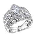 Luxuriant Lab Grown Diamond (G, SI1) Infinite Spark Ring in Sterling Silver (Size 10.0) 2.90 ctw - Sticky add to cart bar