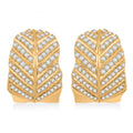 Clarte Fylla Collection Moissanite 0.56 ctw Huggies Earrings in 14K Yellow Gold Over Sterling Silver - Sticky add to cart bar