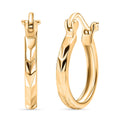Luxoro Hoop Earrings in 10K Yellow Gold 2.10 Grams - Sticky add to cart bar