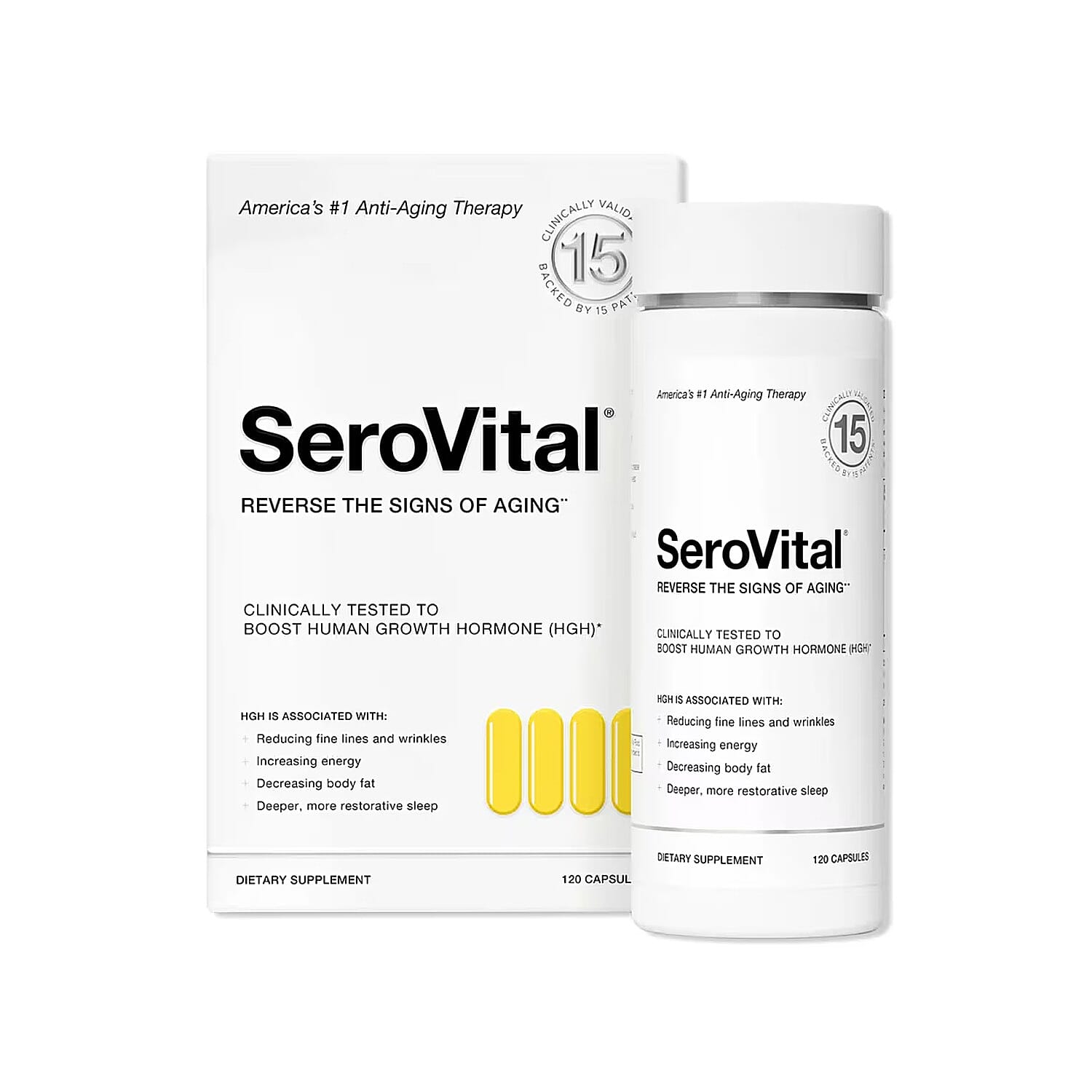 SeroVital® Anti-Aging Therapy Dietary Supplement (120 Capsules)