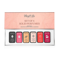 Set of 6 Solid Perfumes Area Underarm Rollon For Women