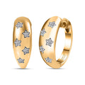 Luxuriant Lab Grown Diamond Earrings in 14K Vermeil YG Over Sterling Silver 0.15 ctw (G-H, SI) - Sticky add to cart bar
