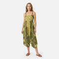 Tamsy Lime Mandala 2 in 1 Harem Pant - One Size Fits Most - Sticky add to cart bar