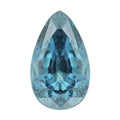 AAAA Blue Zircon (Pear Free Size) 4.00 ctw - Sticky add to cart bar