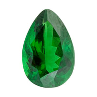 Certified and Appraised AAAA Tsavorite Garnet (Pear Free Size) 1.00 ctw
