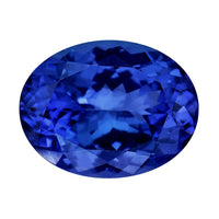 Certified & Appraised AAAA Tanzanite (Ovl 10.5x8.5 mm) 3.00 ctw