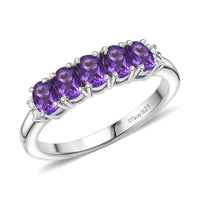 D'Joy Niassa Ruby (FF), White Zircon Ring in Rhodium Over Sterling Silver (Size 5.0) 1.45 ctw