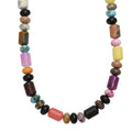 EverTrue Multi Jasper 265.00 ctw Beaded Necklace in Stainless Steel (18 Inches) - Sticky add to cart bar