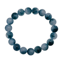 Sugar Agate Beaded 135.95 ctw Stretch Bracelet