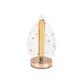 Livmore Golden Acrylic Leaf Design Touch Lamp (4"x7.1") - Sticky add to cart bar