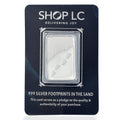 999 Fine Silver Footprints In The Sand Bar (5 g) - Sticky add to cart bar