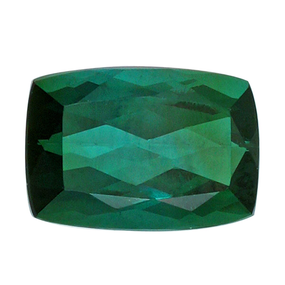 Certified 2.00 ctw Cushion Monte Belo Indicolite Loose Gemstone – AAAA Grade, Free Size