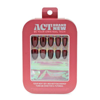 Act Brand New Press On Nail Kit- She's Expensive (French Tip)