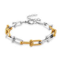 U-Link Chain Bracelet in Stainless Steel (7.00 In)