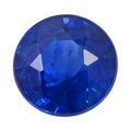 AAAA Ceylon Blue Sapphire (Rnd Free Size) 0.50 ctw - Sticky add to cart bar