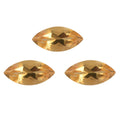 Set of 3 Brazilian Citrine (Mrq 8x4 mm) 1.28 ctw - Sticky add to cart bar