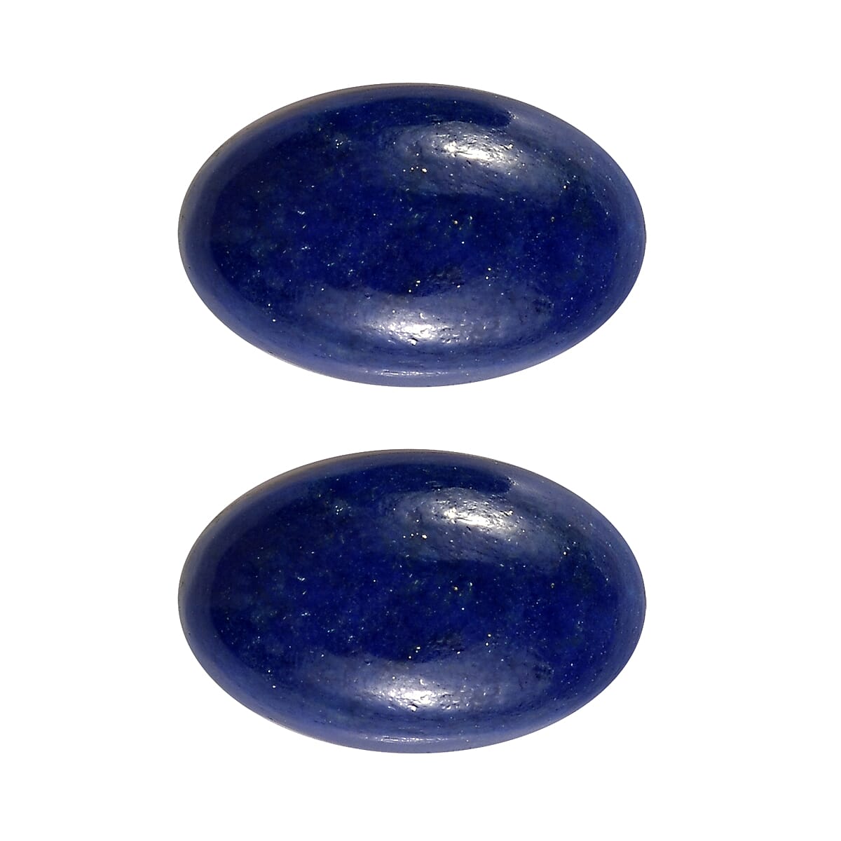 Set of 2 Lapis Lazuli (Oval 8x5 mm) 2.21 ctw