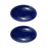 Set of 2 Lapis Lazuli (Oval 8x5 mm) 2.21 ctw