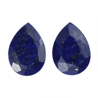 Set of 2 Lapis Lazuli (Pear 7x5 mm) 1.49 ctw