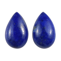 Set of 2 Lapis Lazuli (Pear 8x5 mm) 1.47 ctw
