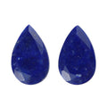 Set of 2 Lapis Lazuli (Pear 8x5 mm) 1.44 ctw - Sticky add to cart bar